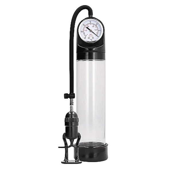 Pumped By Shots Deluxe Pump With Advanced PSI Gauge Clear