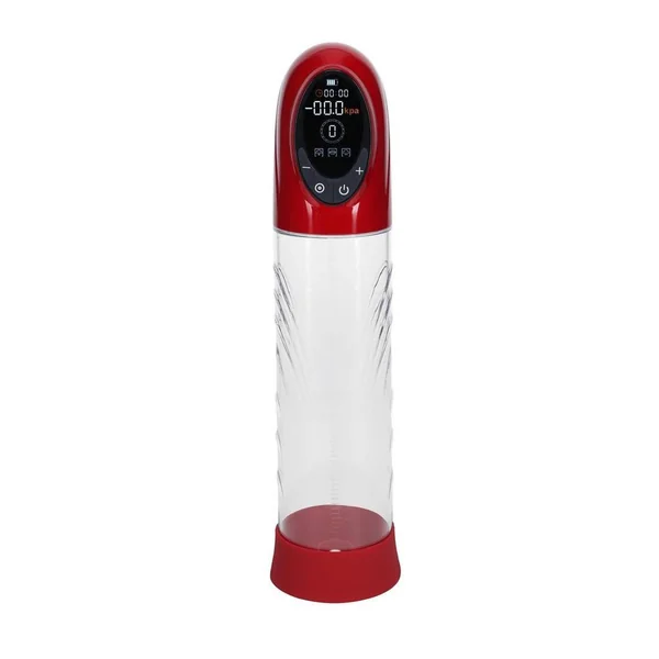 Pumped Cyberpulse 13 Function Automatic Rechargeable Penis Pump - Metallic