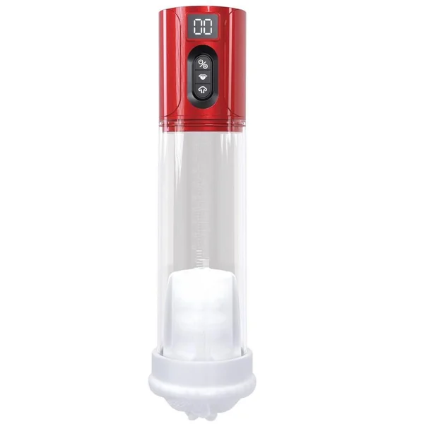 Pumped HyperLift 7 Function Masturbator – Metallic Red