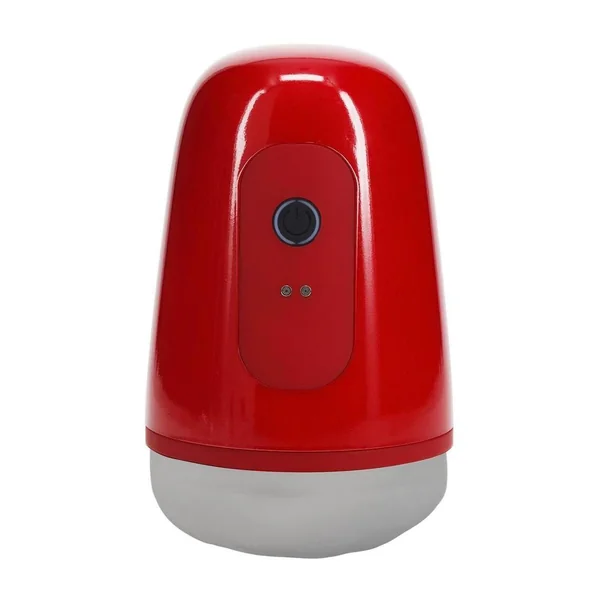 Pumped Vibrobator 10 Function Rechargeable Masturbator – Metallic Red