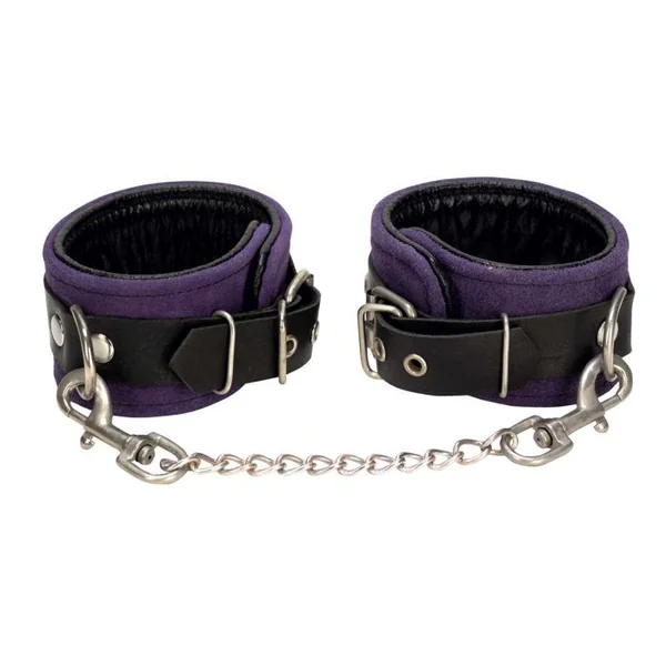 ** Punishment Suede Ankle Cuffs
