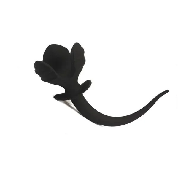 Puppy Tail – Silicone – Large (Black)