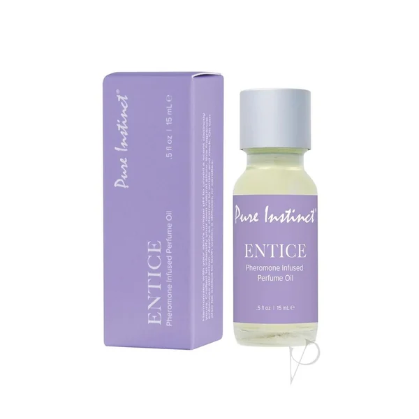 Pure Instinct Pheromone Perfume Oil Dropper- Entice -15ml/0.5oz