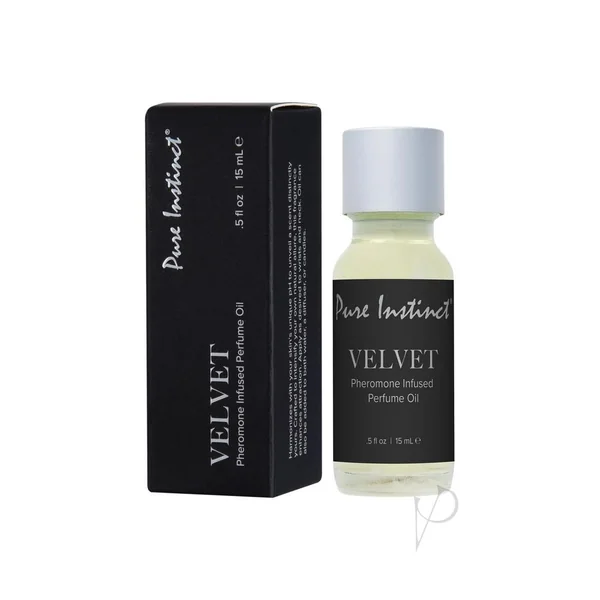Pure Instinct Pheromone Perfume Oil Dropper- Velvet -15ml/0.5oz