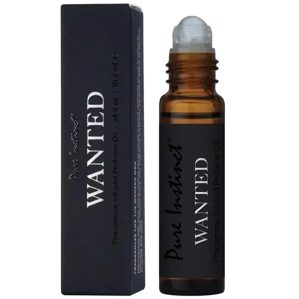 Pure Instinct WANTED Roll-On Men's Pheromone Perfume 10ml