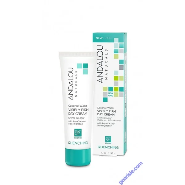 Quenching Coconut Water Visibly Firm Day Cream 1.7oz Andalou Naturals