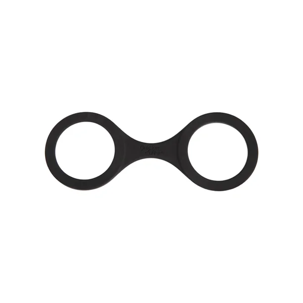 Quickie Cuffs Silicone Restraints Medium Black