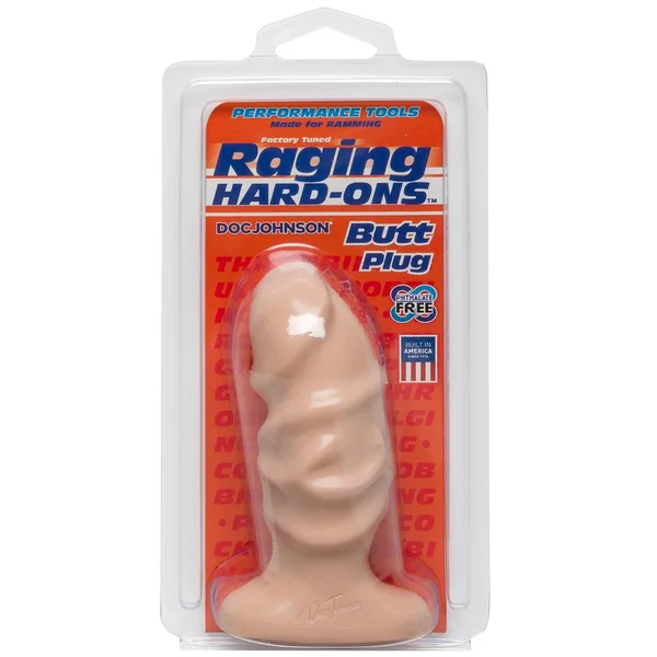 Raging Hard On Butt Plug Large