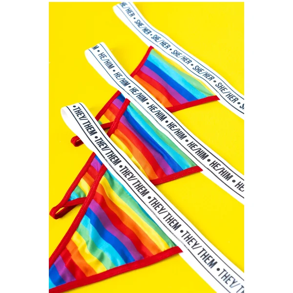 Rainbow Thong
