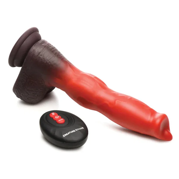 Ramming Hound Thrusting Silicone Dildo