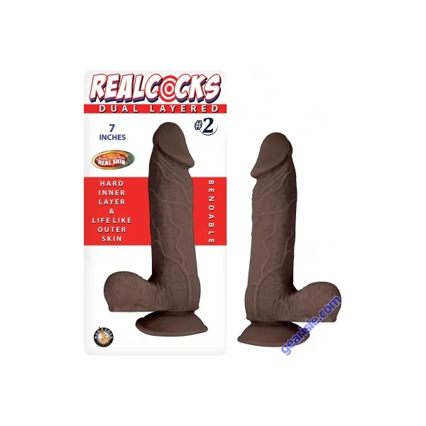 REALCOCKS DUAL LAYERED #5-BROWN