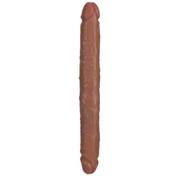RealRock Realistic Skin Slim Double Ended Dong 12in – Tan