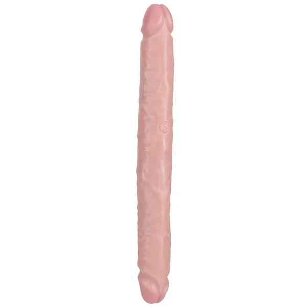 RealRock Realistic Skin Slim Double Ended Dong 12in – Vanilla