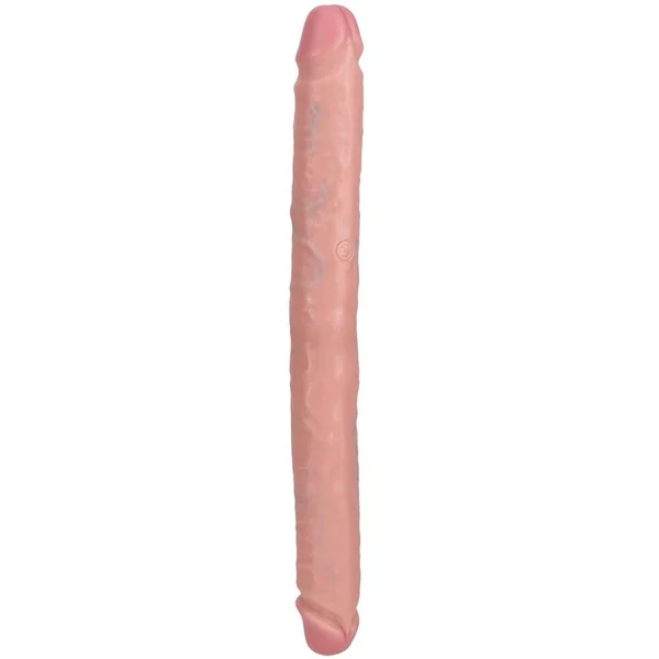 RealRock Realistic Skin Slim Double Ended Dong 14in – Vanilla