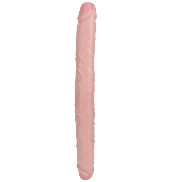 RealRock Realistic Skin Thick Double Ended Dong 16in – Vanilla