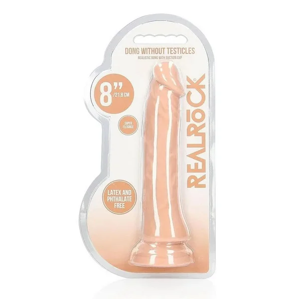 RealRock Skin Realistic Dildo 8in