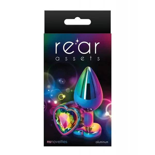 Rear Assets Multicolor Heart – Small (Rainbow)