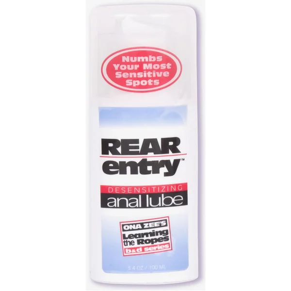Rear Entry Desensitizing Anal Lube 3.4 Ounce