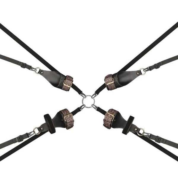 Rebellion Reign Mattress Restraint in Vegan Leather by LoveToy