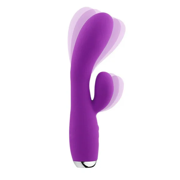 Rechargeable 10 Speed Medical Grade Silicone AV Sex Vibrator