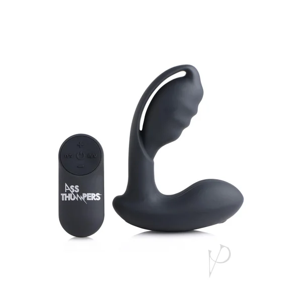 Rechargeable Power P-Stim Hollow Silicone Prostate Massager Plug