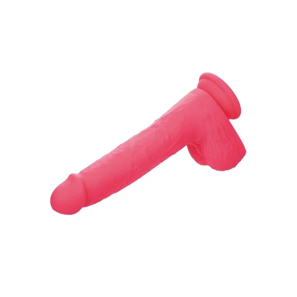 Rechargeable Rumbling and Thrusting Silicone Studs – Pink