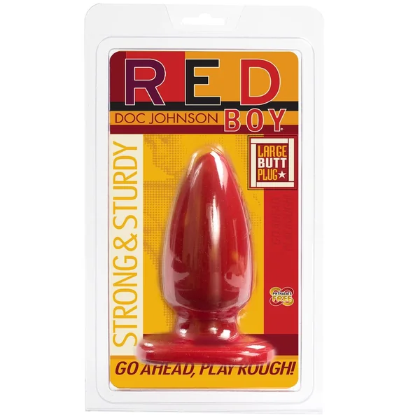 Red Boy Large Butt Plug
