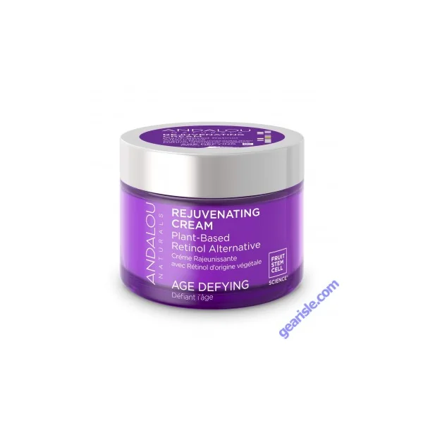 Rejuvenating Plant Based Retinol Alternative Cream Andalou Naturals