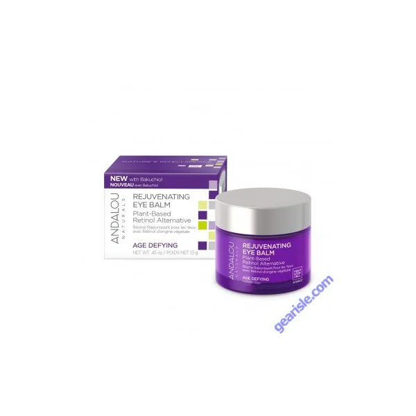 Rejuvenating Plant Based Retinol Alternative Eye Balm Andalou Naturals