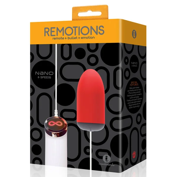 Remotions Nano Vibrating Bullet and Controller