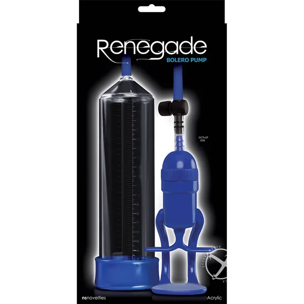 Renegade Bolero Penis Pump Acrylic