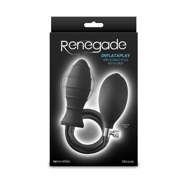 Renegade Inflataplay Silicone Inflatable Anal Plug