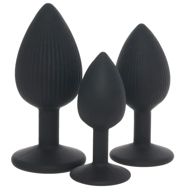 Renegade Triple Ace Silicone Butt Plug Kit