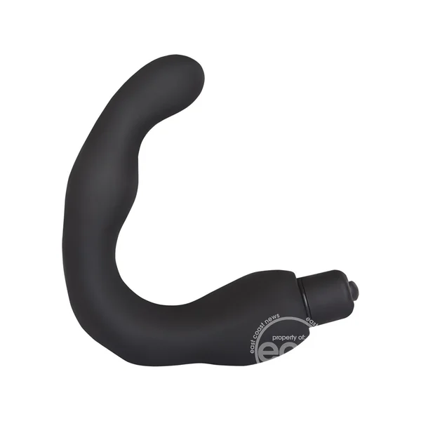 Renegade Vibrating Silicone Prostate Massager III - Black