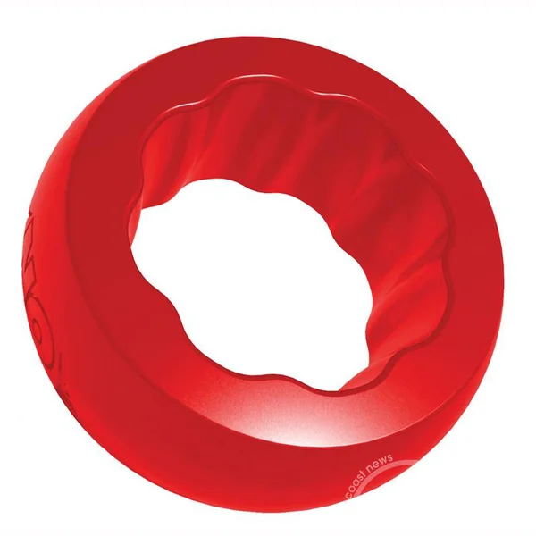 Rock Candy Rock On Cock Ring Red