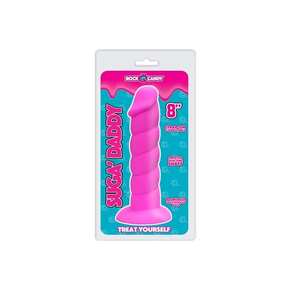 RockCandy Suga-Daddy 8 in Silicone Dong