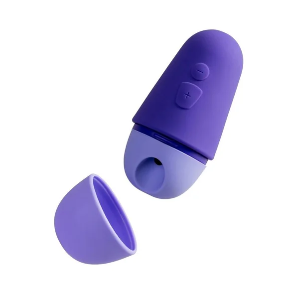 Romp Free X Rechargeable Silicone Clitoral Air Stimulator – Purple