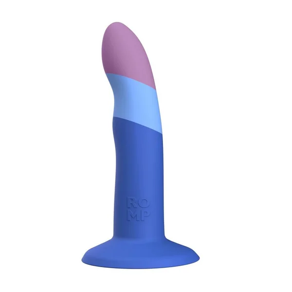 Romp Piccolo Silicone Dildo – Blue/Purple