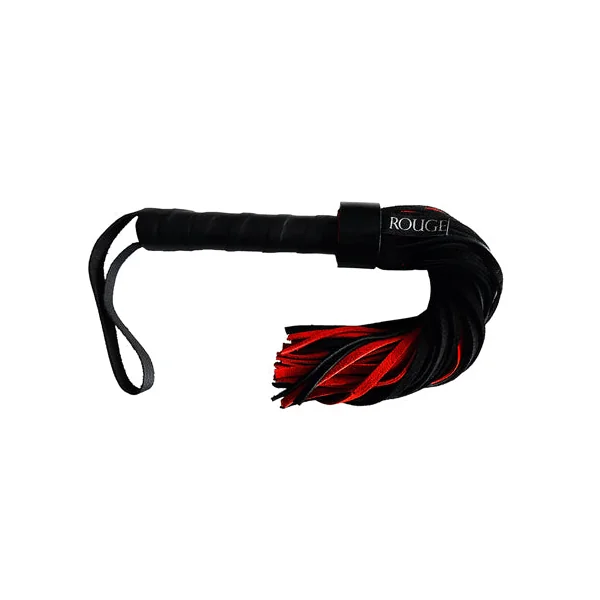 Rouge Leather Handled Suede Flogger - All Colors