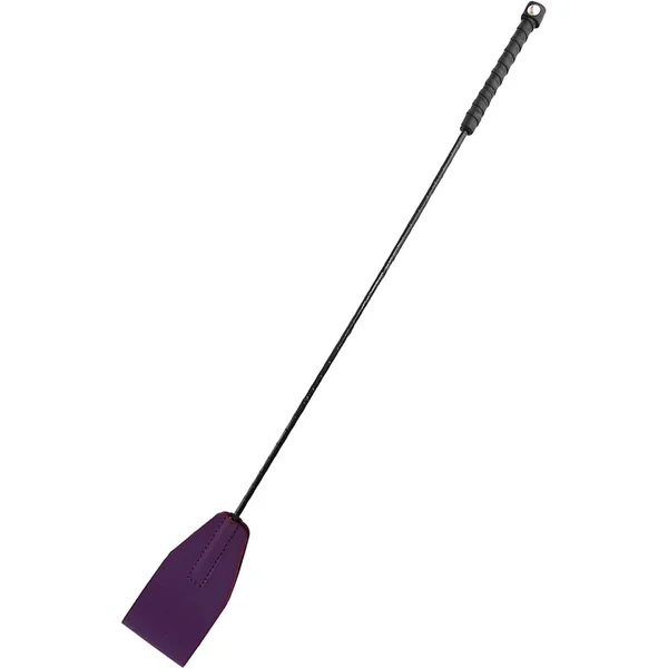 Rouge Leather Riding Crop Purple