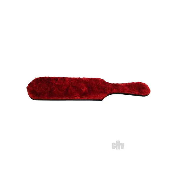 Rouge Paddle with Fur Red