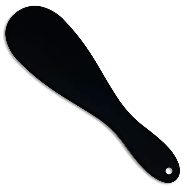 Round Paddle by Fetish Pleasure Play in Black