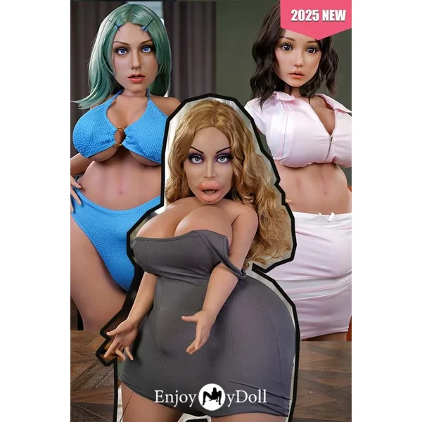Ruoxi/Natalie/Jovelle 120cm E-cup Mini BBW Transgender Silicone Love Doll | Dolls Castle