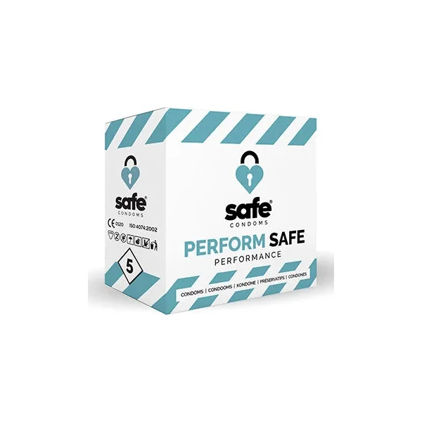SAFE – Condoms Orgasm Delaying Performance 5 pcs