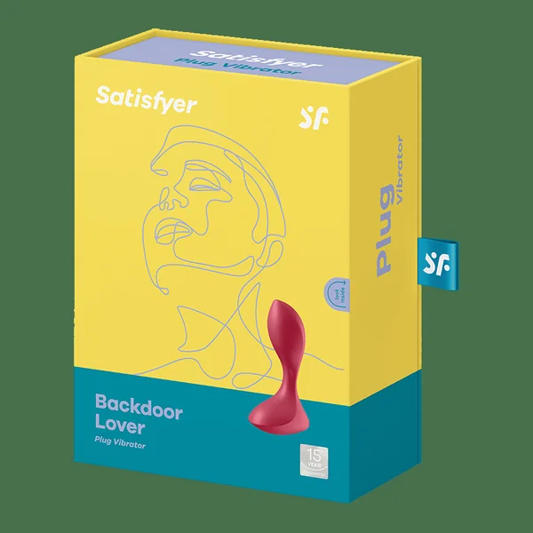 Satisfyer Backdoor Lover Silicone Vibrating Anal Plug