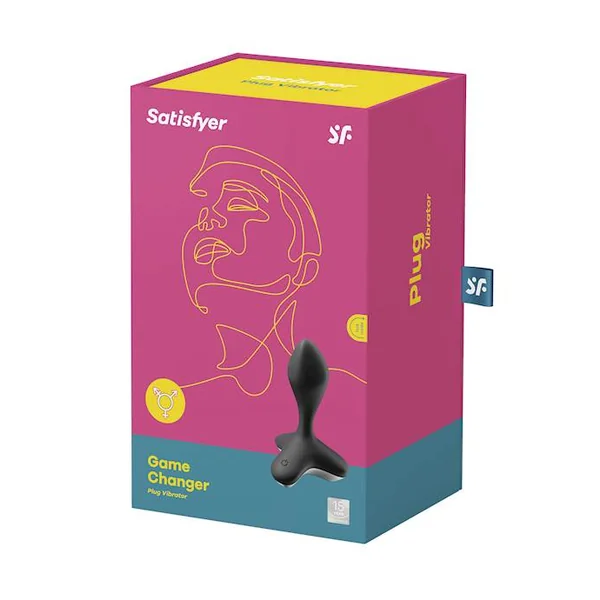 Satisfyer Game Changer Plug vibrator best Anal toys for man - 4.5 Inch