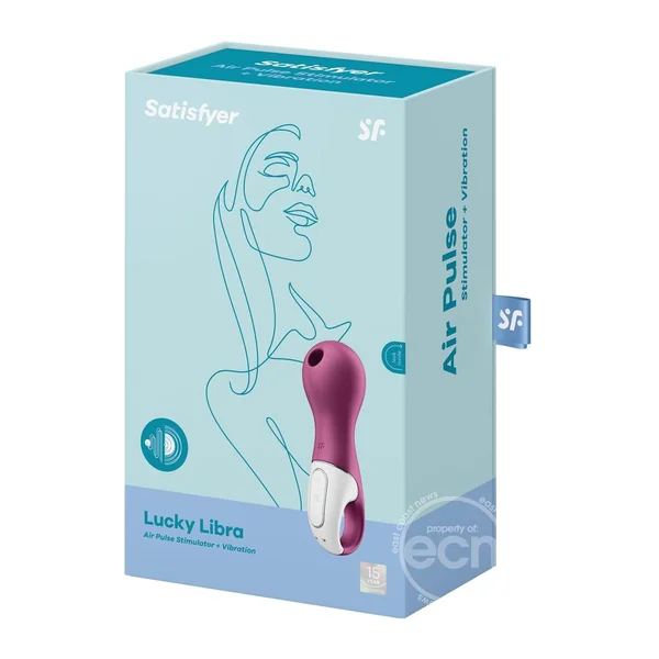 Satisfyer Lucky Libra Silicone Rechargeable Clitoral Stimulator