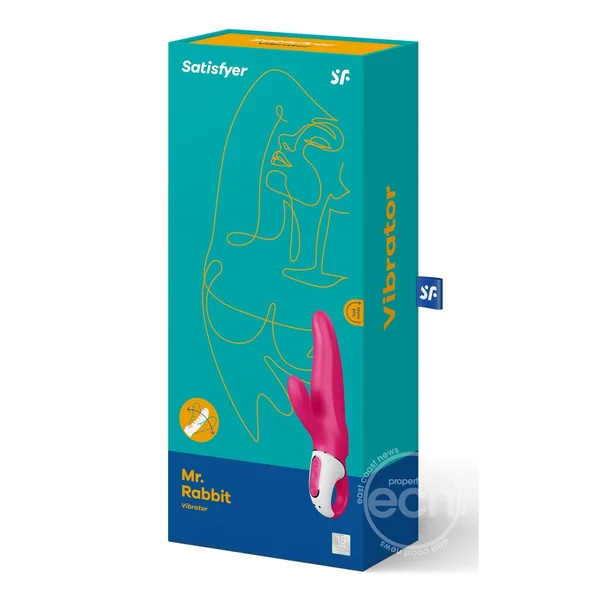 Satisfyer Mr. Rabbit Vibrator - G-Spot and Clitoris Stimulator