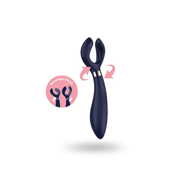Satisfyer - Partner Multifun 3 Vibrator - Navy