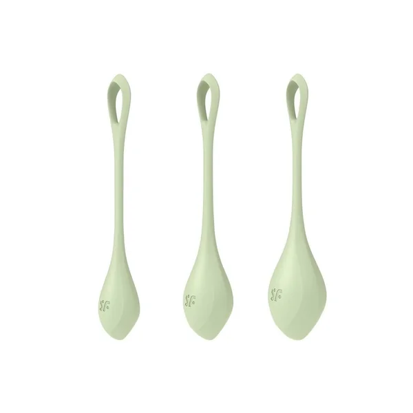 Satisfyer Yoni Power 2 Silicone Weighted Ben Wa Balls Set - Light